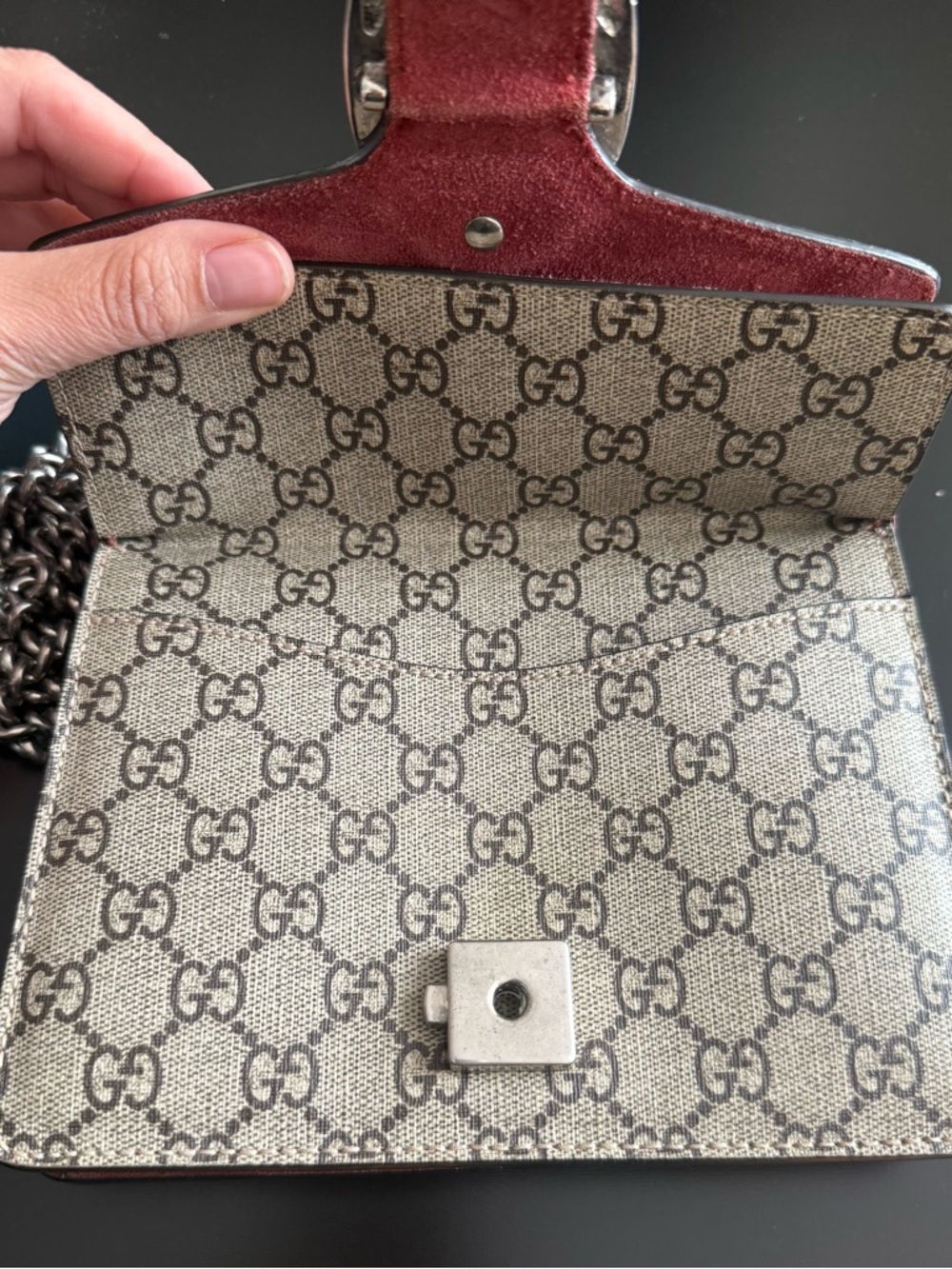 Gucci Dionysus GG Supreme Flora Crossbody small - Picture 4 of 11